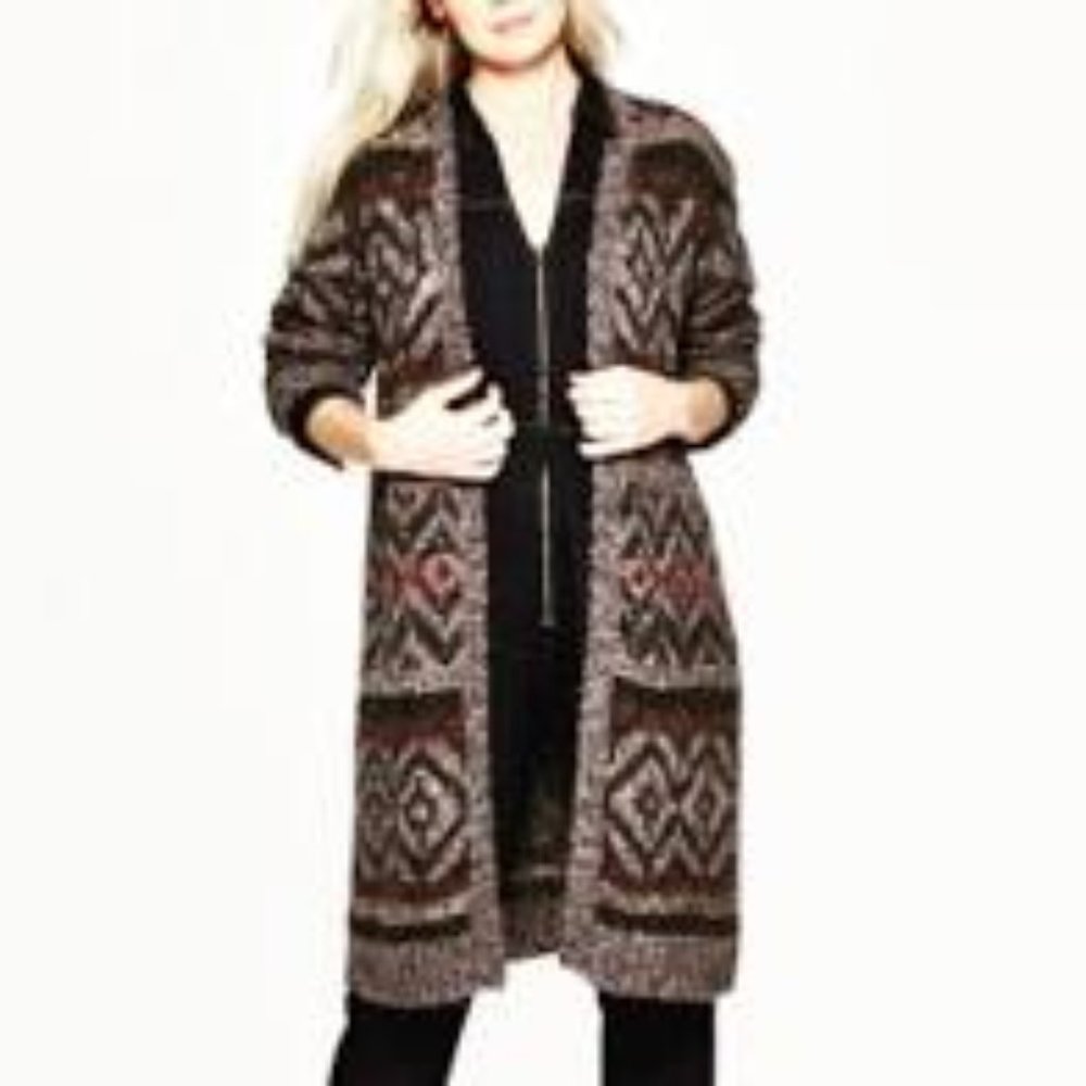 Universal Thread Boho tribal Sweater Cardigan